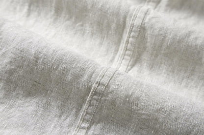 Breathable Linen Short Sleeve Shirt