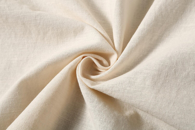 Loose Fit Linen Short Sleeve Shirt